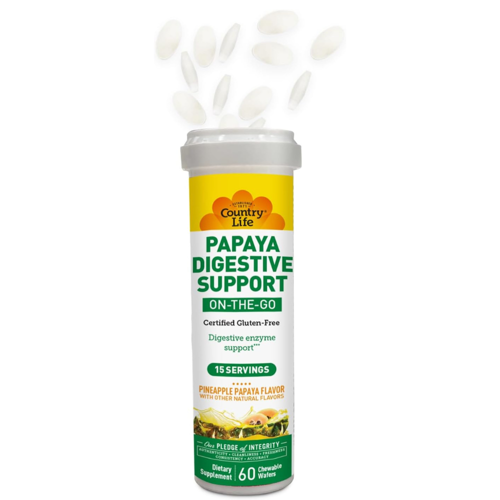 APOYO DIGESTIVO DE PAPAYA - PARA LLEVAR, SABOR PIÑA-PAPAYA