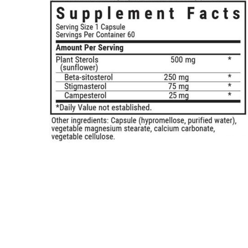 Plant Sterols 500 mg