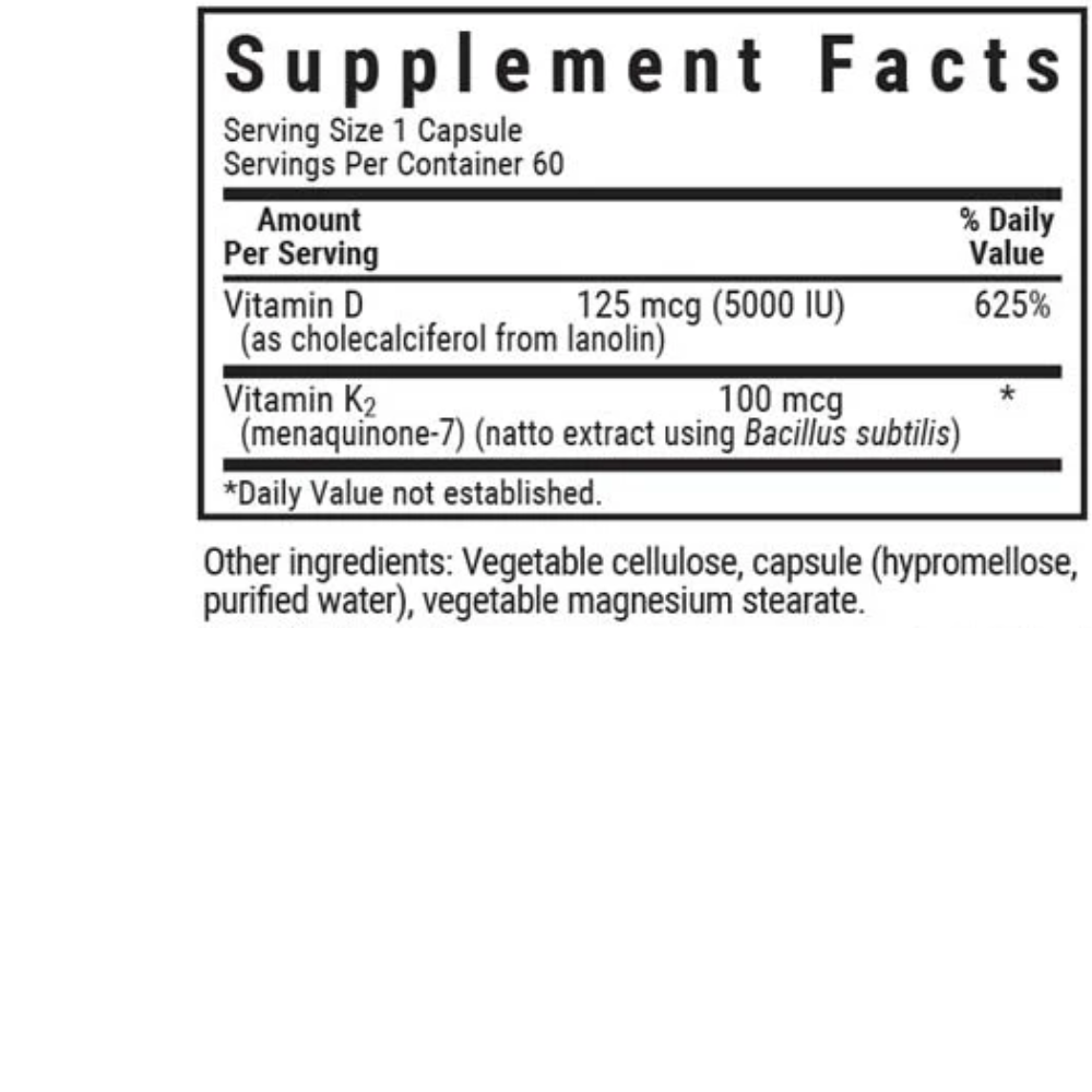 VITAMINA D3 Y K2