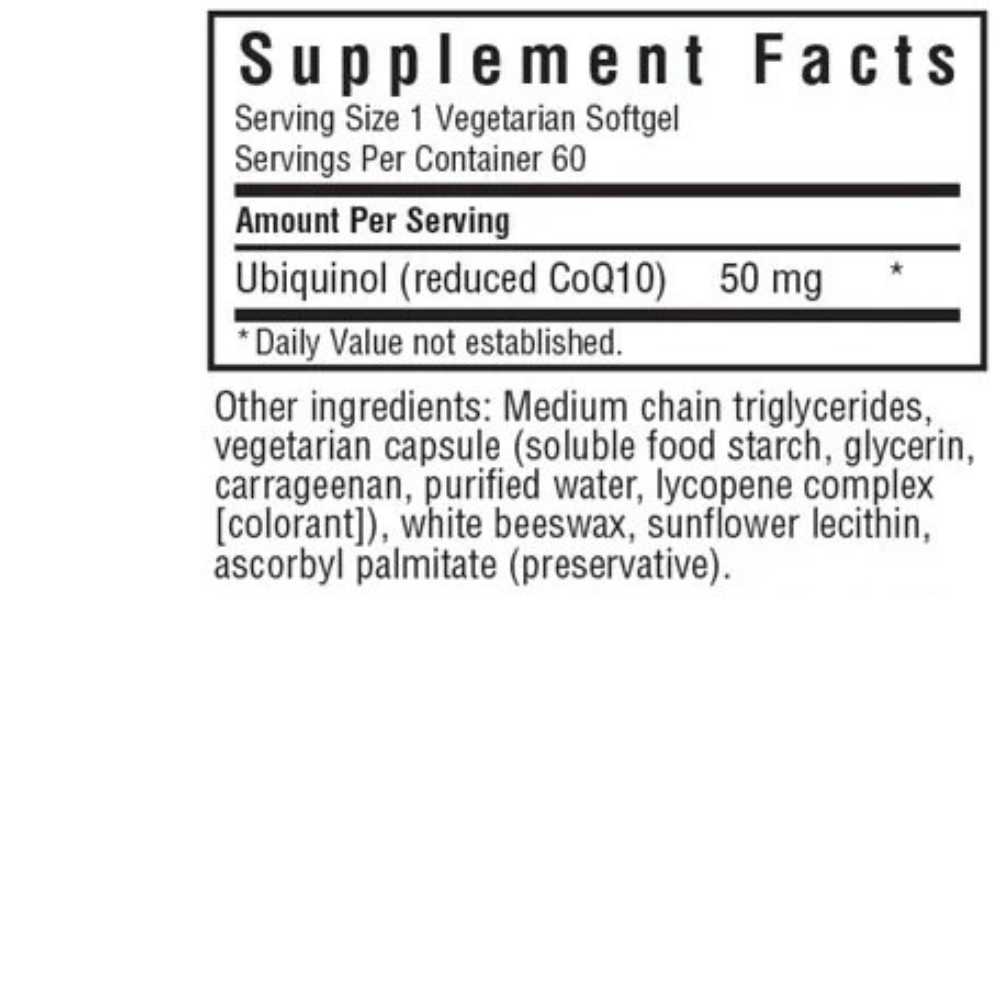 COQ10 UBIQUINOL ACTIVO CELULAR 50 mg