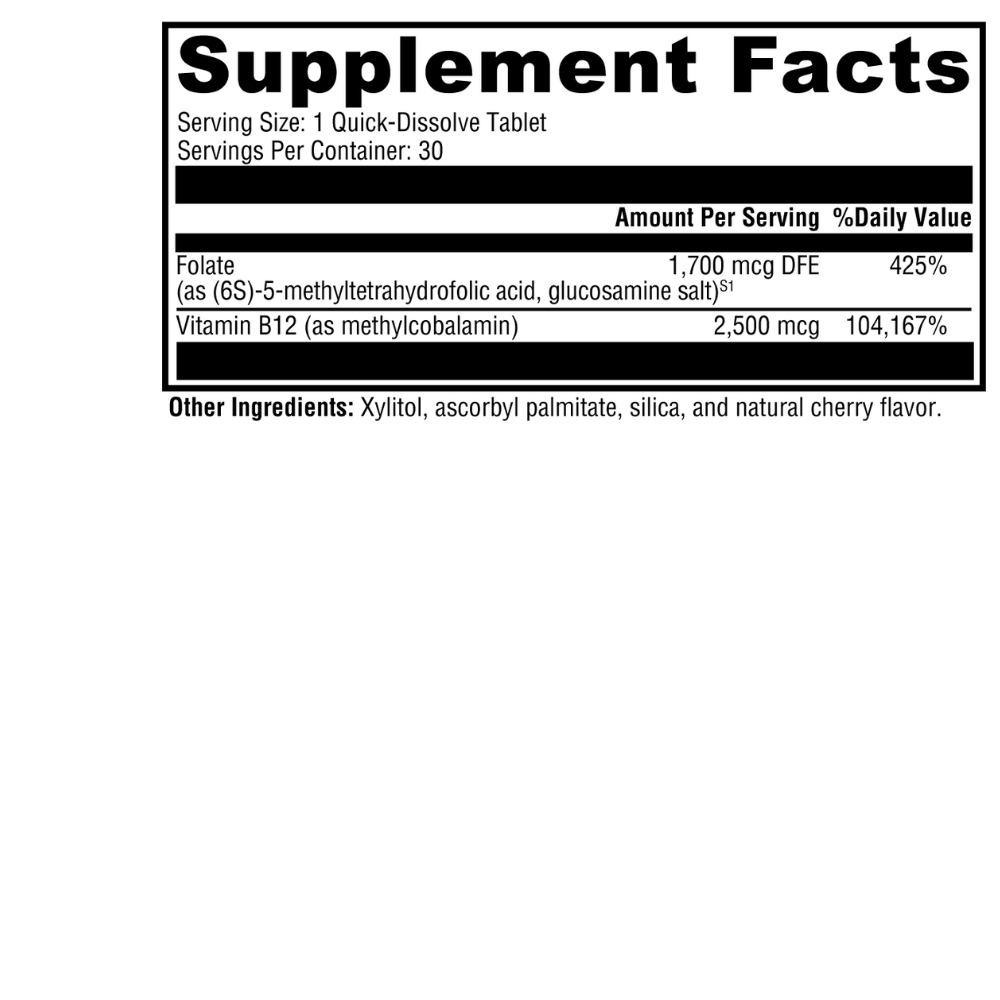 5-MTHF Plus B12