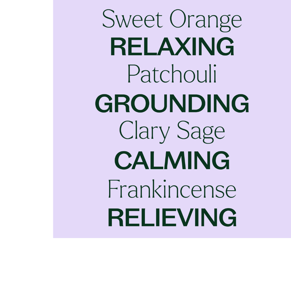 Mezcla de aceites esenciales para meditación con roll-on prediluido