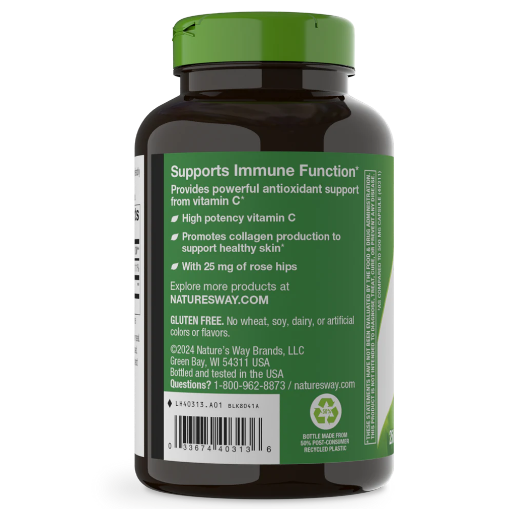 Vitamina C con Escaramujo Extra Fuerte