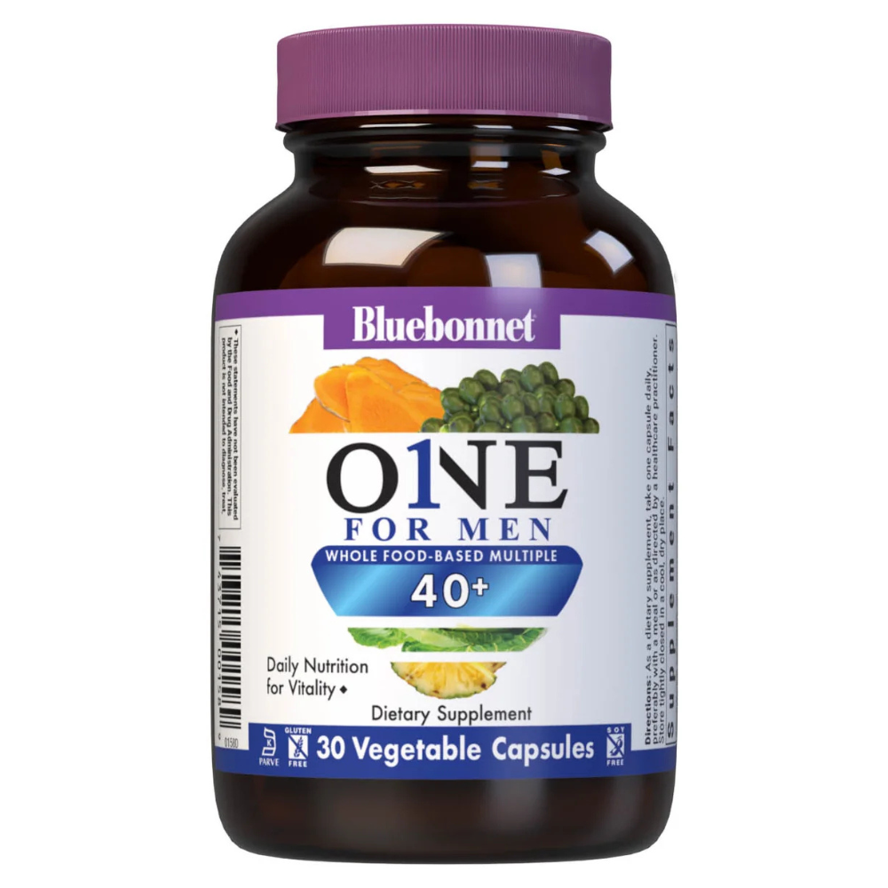 MULTIVITAMÍNICO A BASE DE ALIMENTOS INTEGRALES PARA HOMBRES MAYORES DE 40