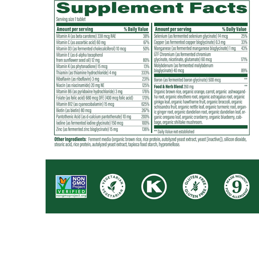 Multivitamínico Diario para Hombres de 40+