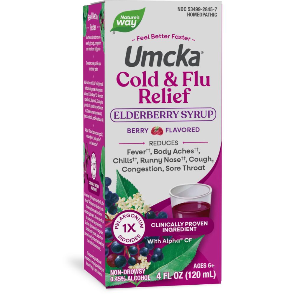 Umcka Cold & Flu Relief Elderberry Syrup