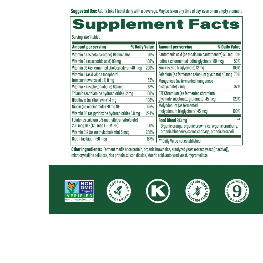 Multivitamínico Diario para Hombres de 55+