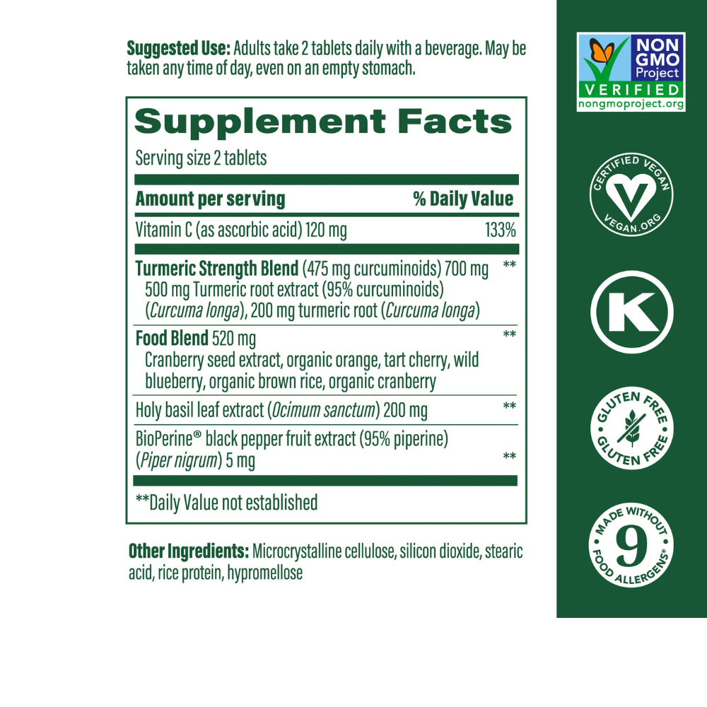 Turmeric Curcumin Whole Body