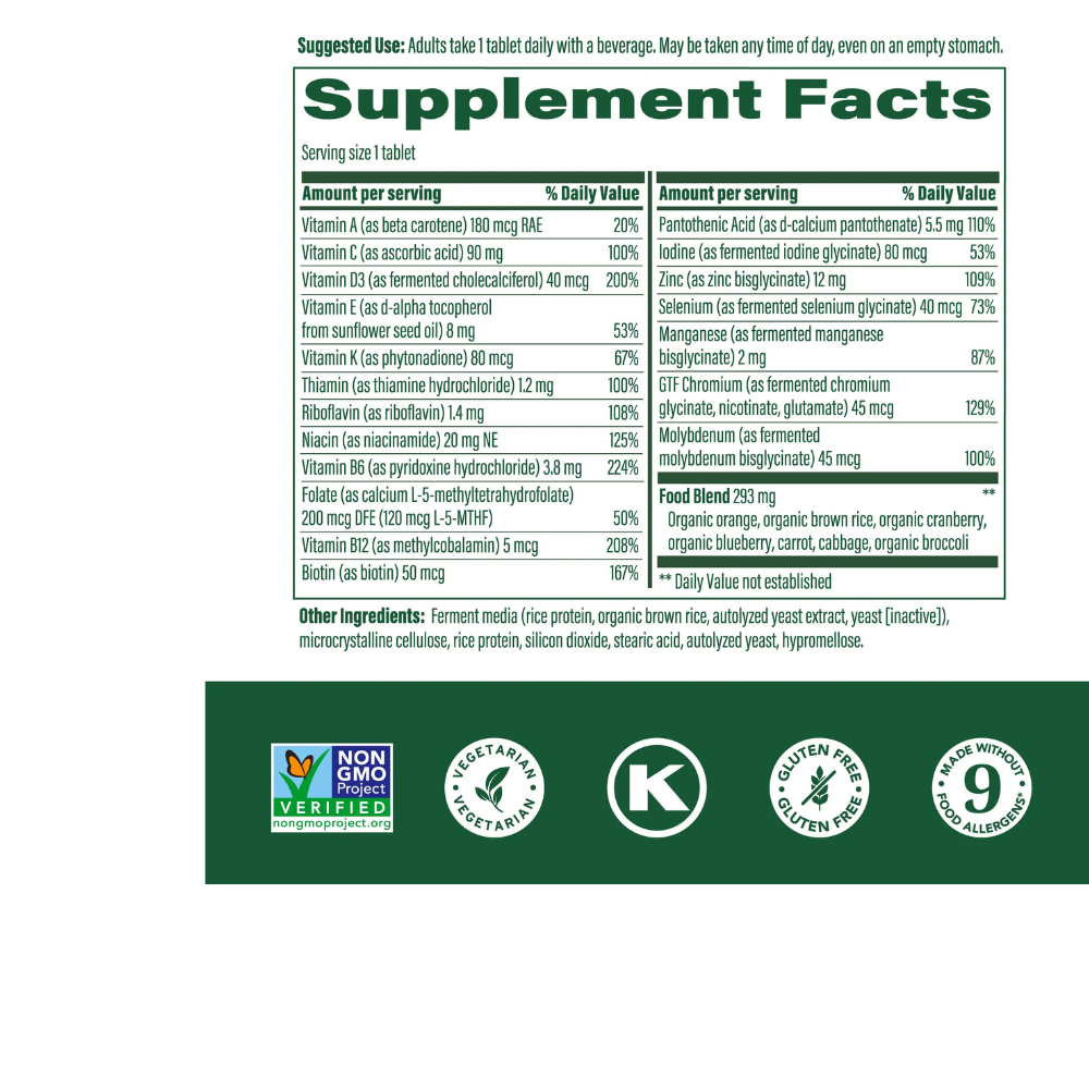 Multivitamínico Diario para Hombres de 55+