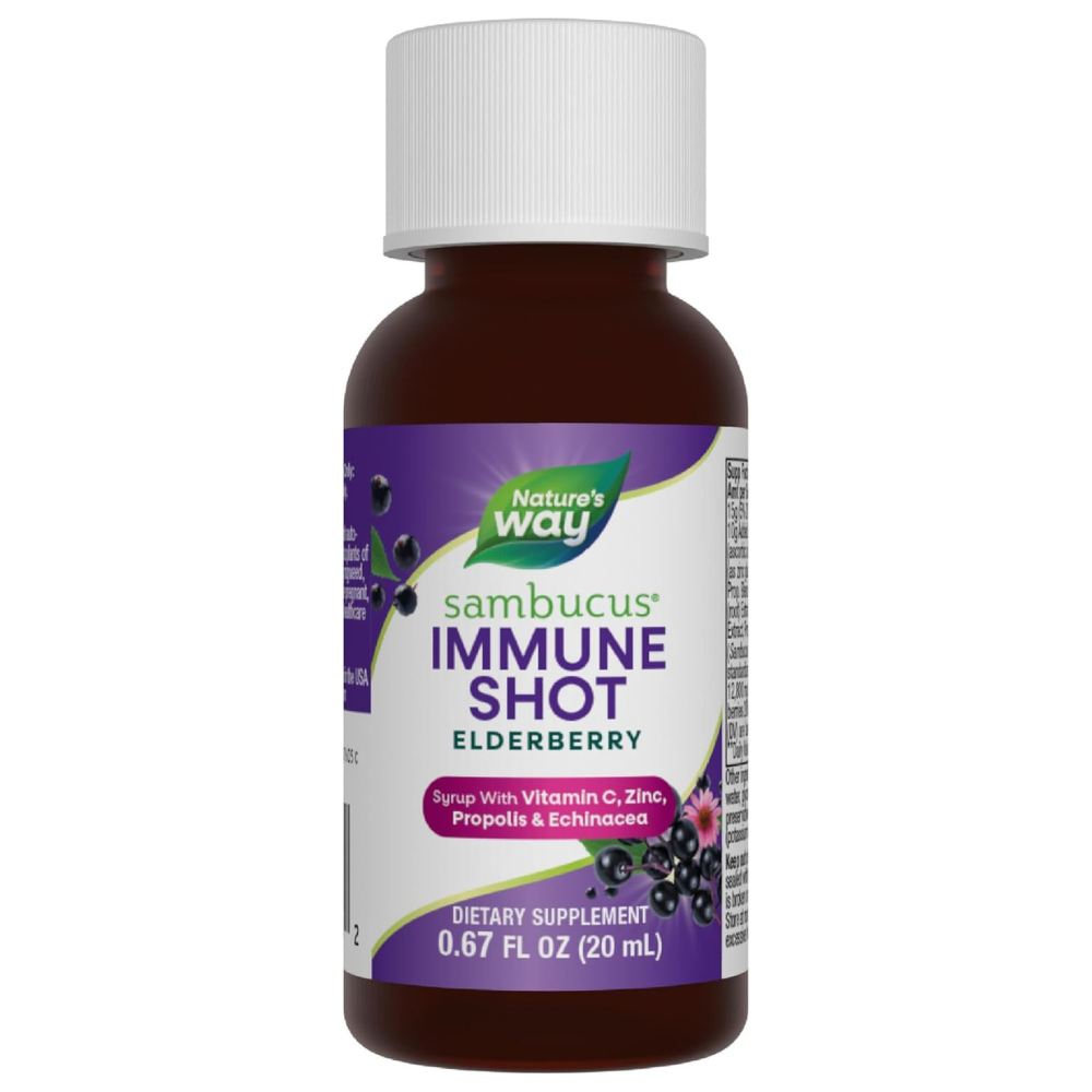 Sambucus Standardized Elderberry Single Shot Immune Syrup