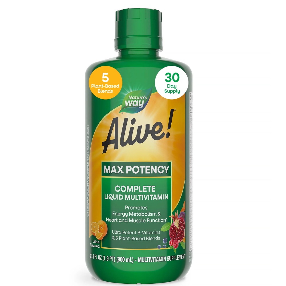 Alive! Max Potency Liquid Multivitamin