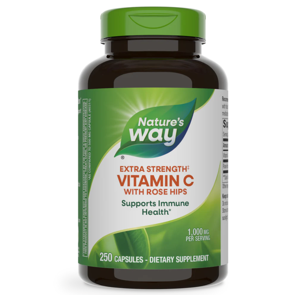 Vitamina C con Escaramujo Extra Fuerte