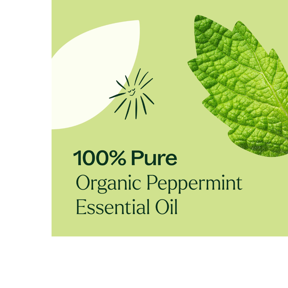 Organic Peppermint Essential Oil Pre-Diluted Roll-On