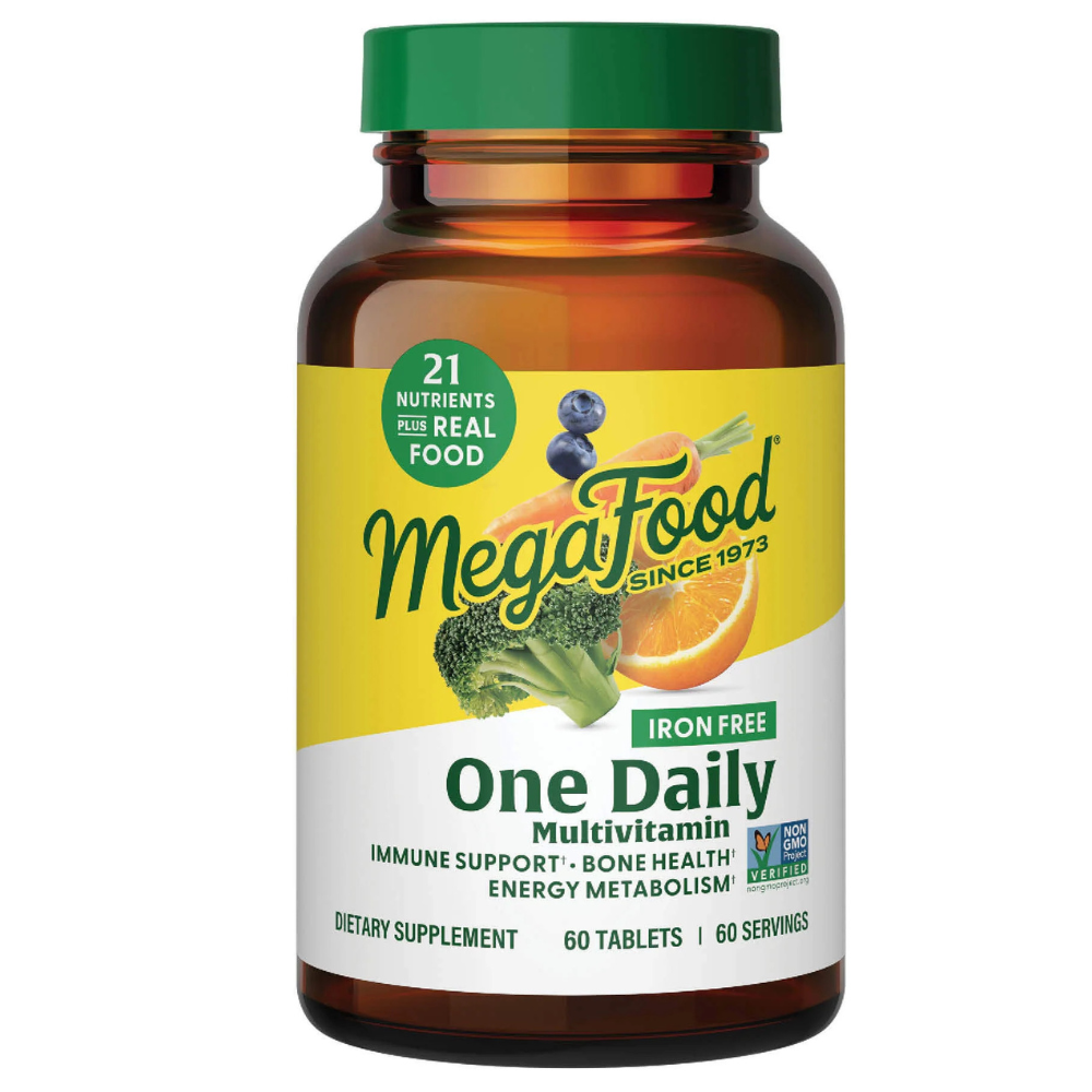 Un multivitamínico diario sin hierro