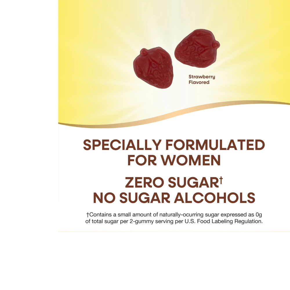 Alive! Zero Sugar Women's Gummy Multivitamin