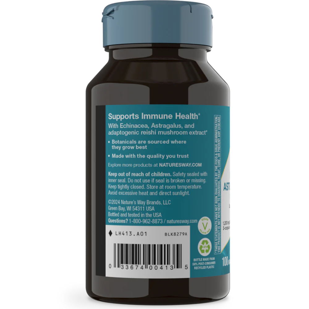 Equinácea, Astrágalo y Reishi: Mezcla Premium