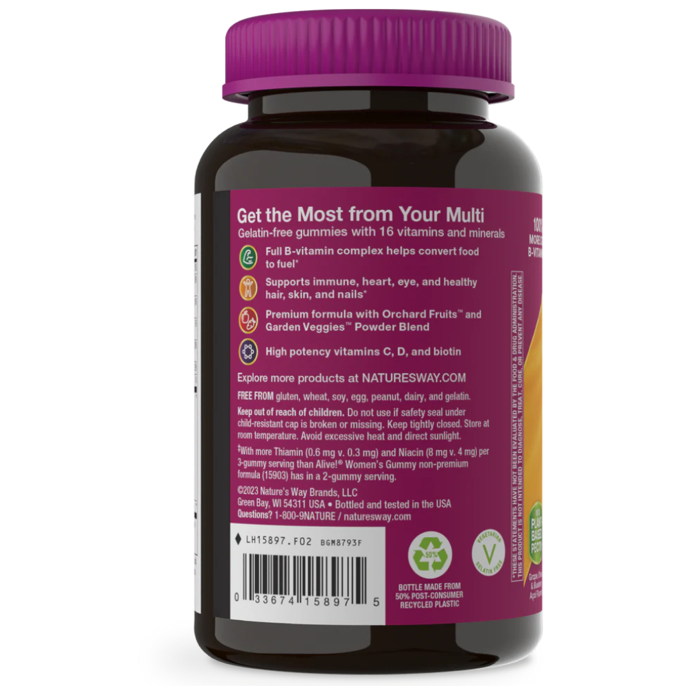 Alive! Premium Women’s Gummy Multivitamin