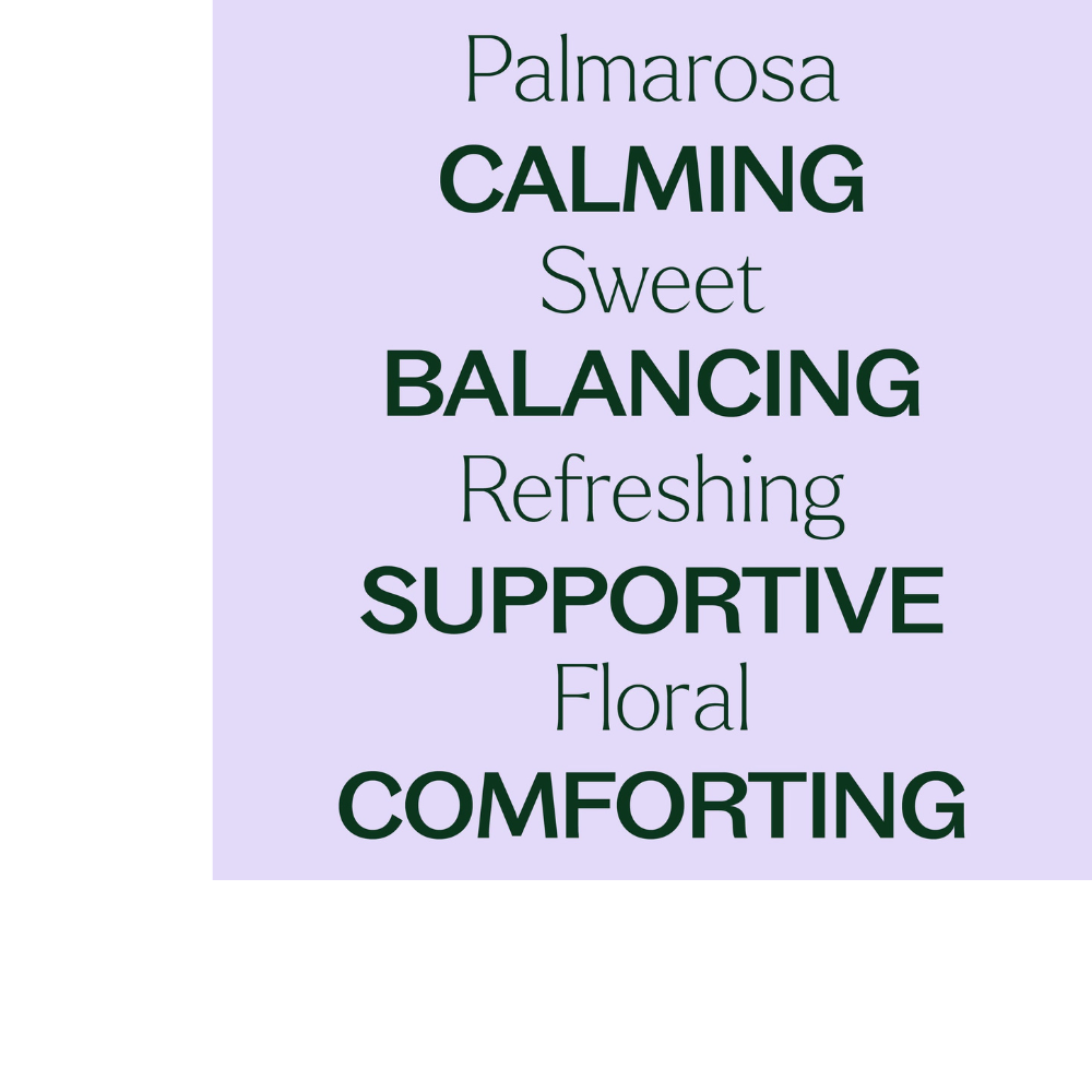 Aceite esencial de Palmarosa