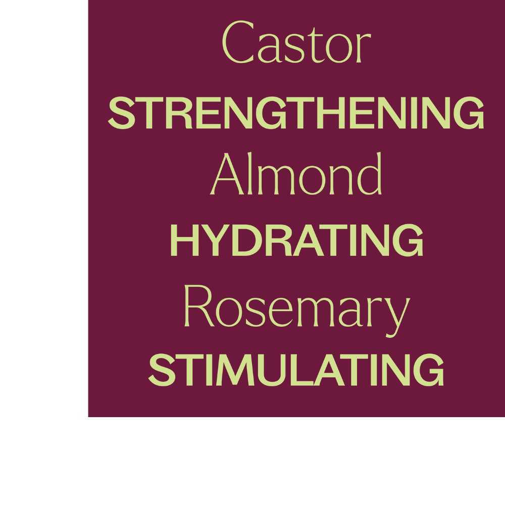 Aceite capilar de romero y ricino