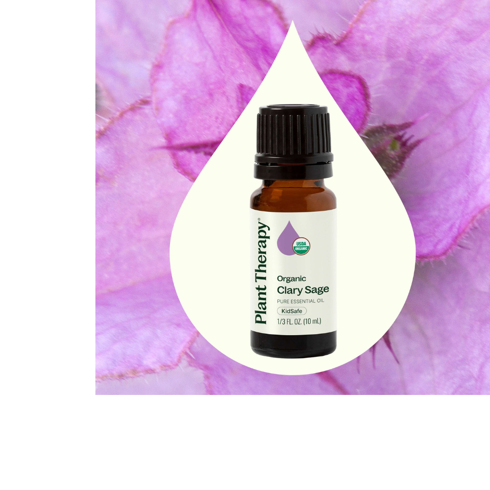 Aceite esencial de salvia sclarea orgánico