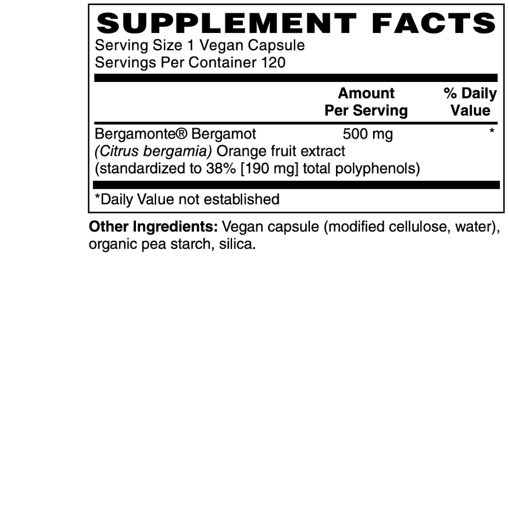 BERGAMOT 500 MG