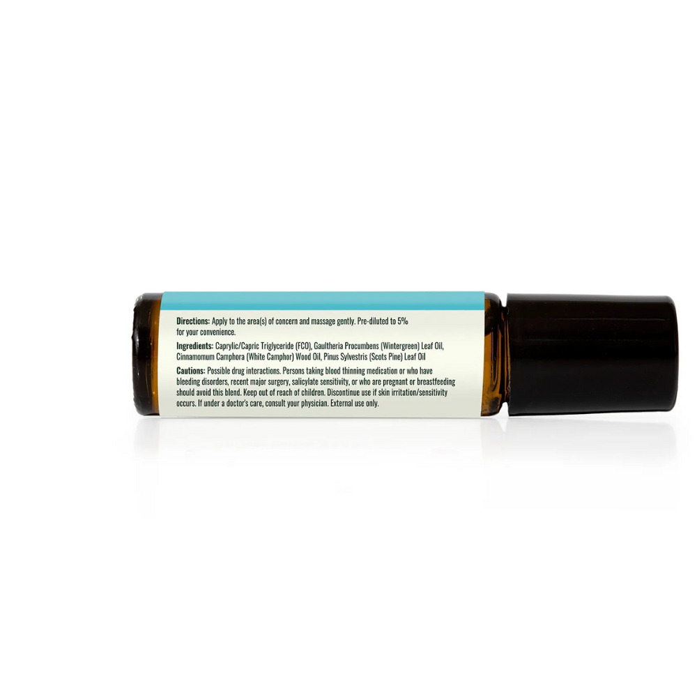 Mezcla de aceites esenciales para alivio muscular, premezclada con roll-on