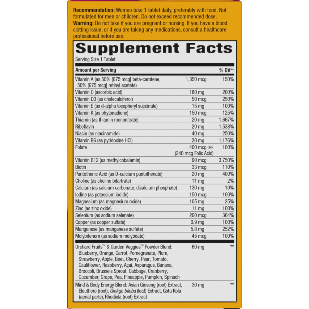 Alive! Women's 50+ Ultra Multivitamin