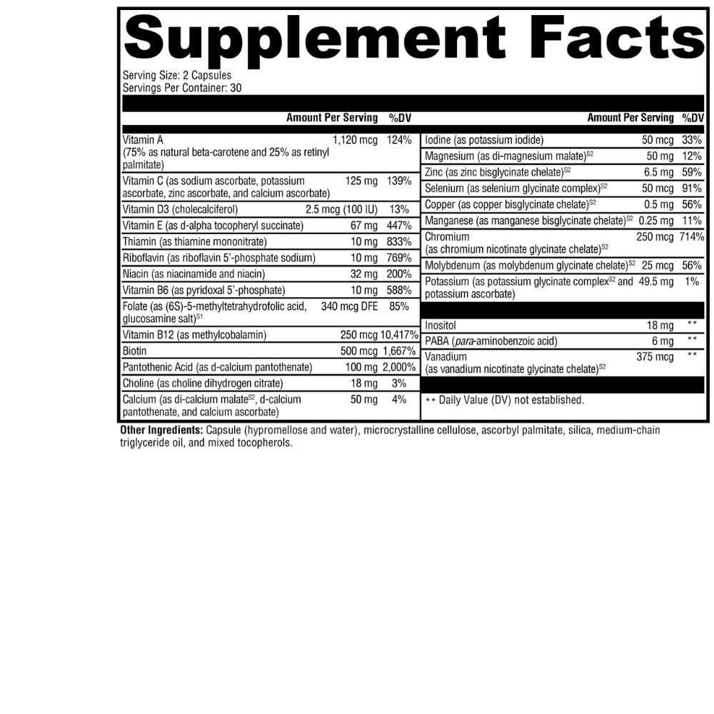 ActivNutrients sin hierro