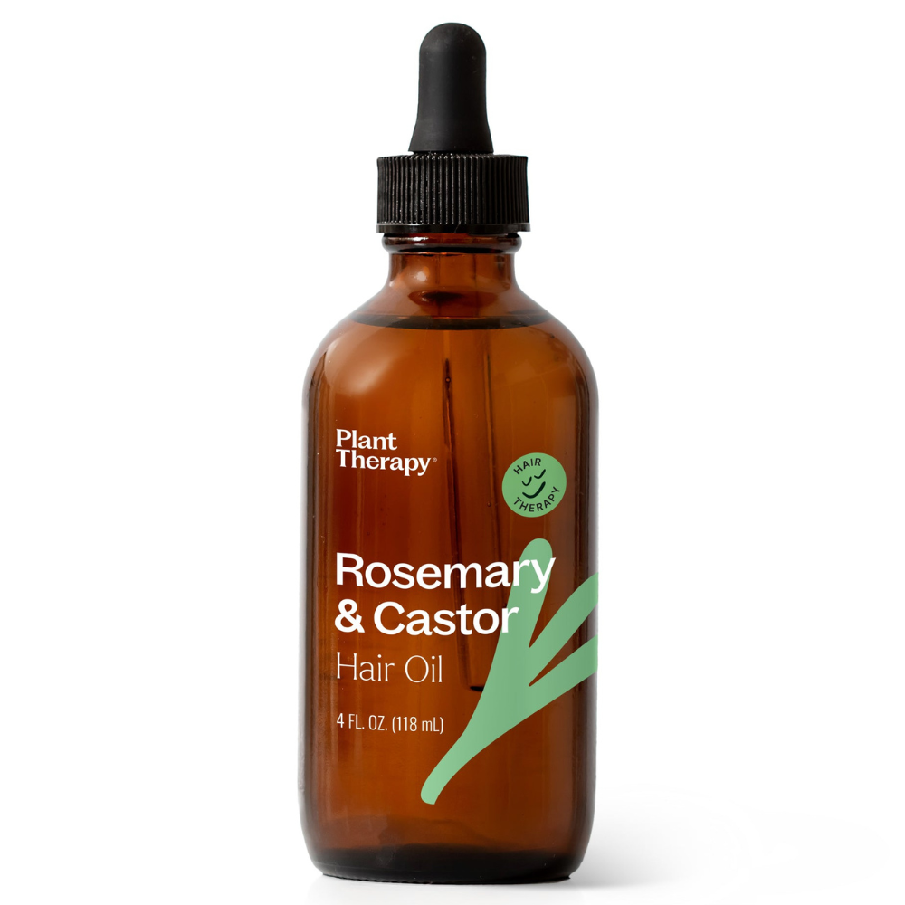 Aceite capilar de romero y ricino