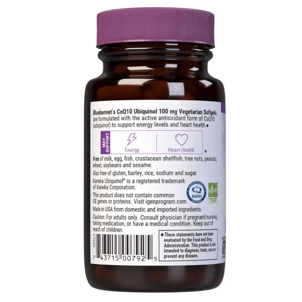 COQ10 UBIQUINOL ACTIVO CELULAR 100 mg