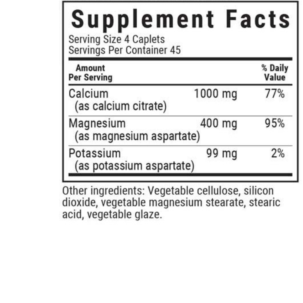 CALCIUM MAGNESIUM & POTASSIUM