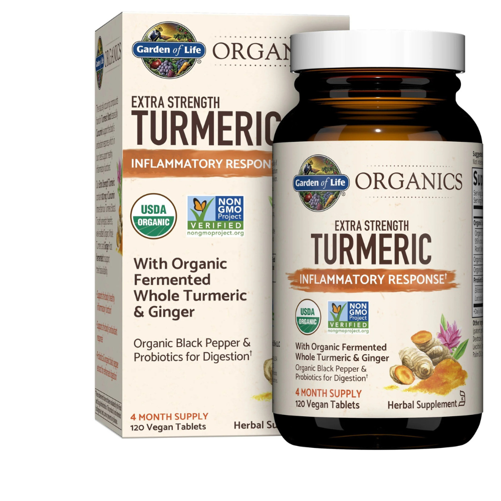 Organics Extra Strength Turmeric Tablets