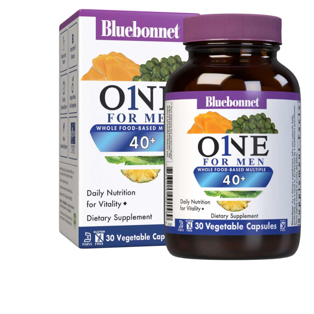 MULTIVITAMÍNICO A BASE DE ALIMENTOS INTEGRALES PARA HOMBRES MAYORES DE 40