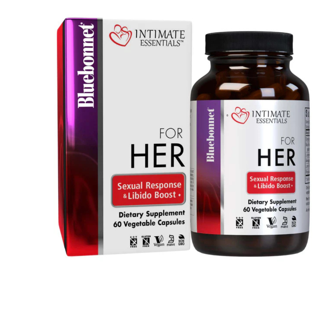INTIMATE ESSENTIALS FOR HER SEXUAL RESPONSE & LIBIDO BOOST