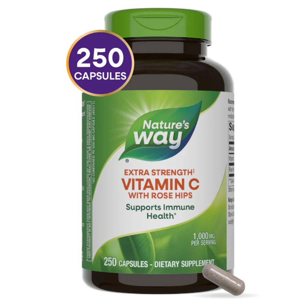 Vitamina C con Escaramujo Extra Fuerte