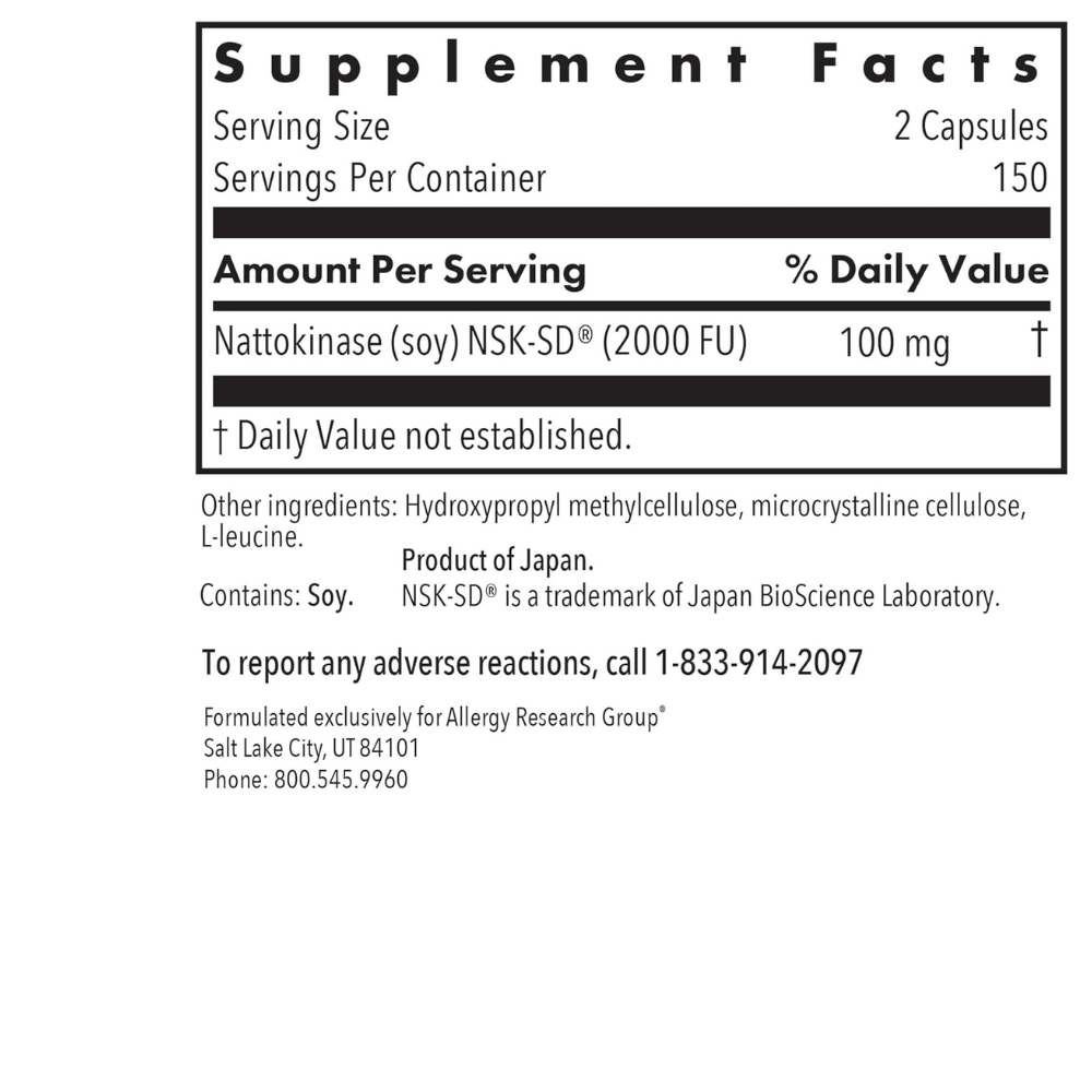 Nattokinasa 50 mg NSK-SD