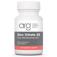 Thumbnail for Citrato de zinc 25 mg