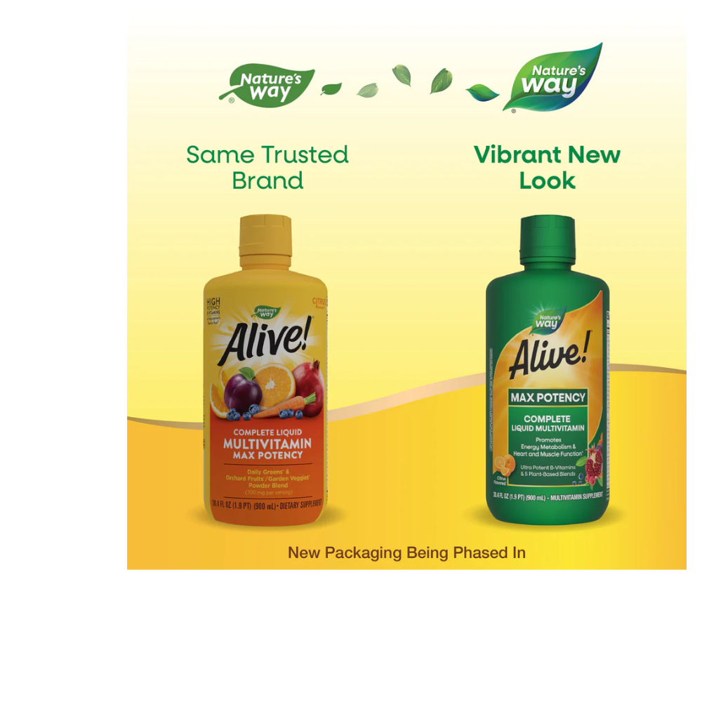 Alive! Max Potency Liquid Multivitamin