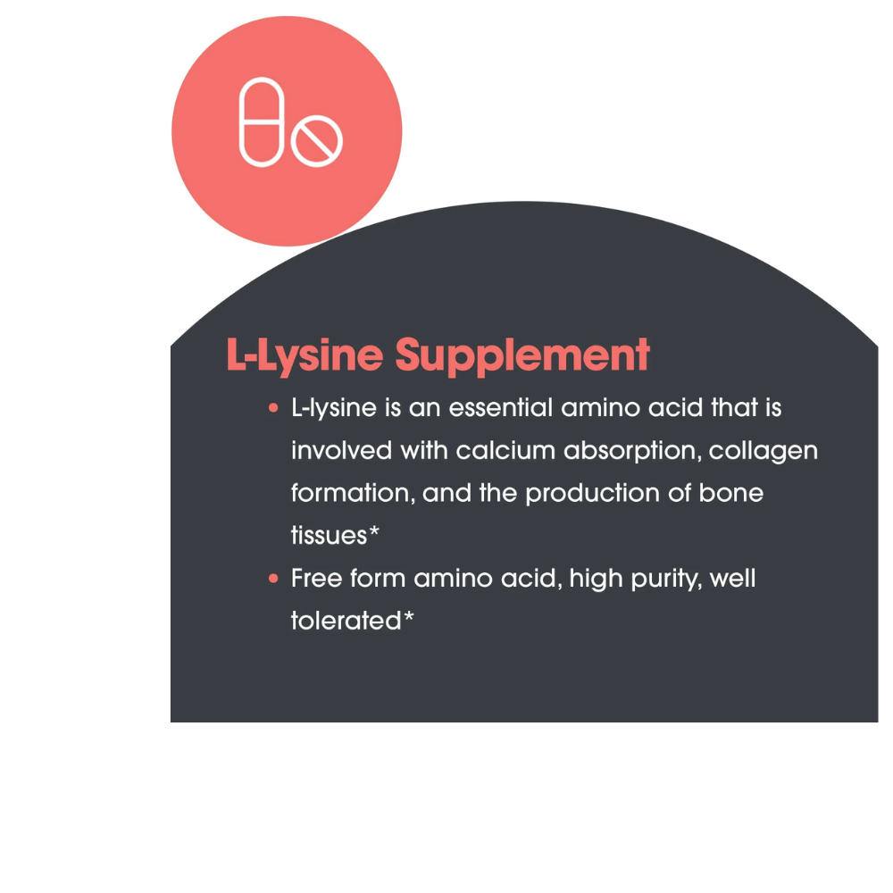 L-Lisina 500 Mg