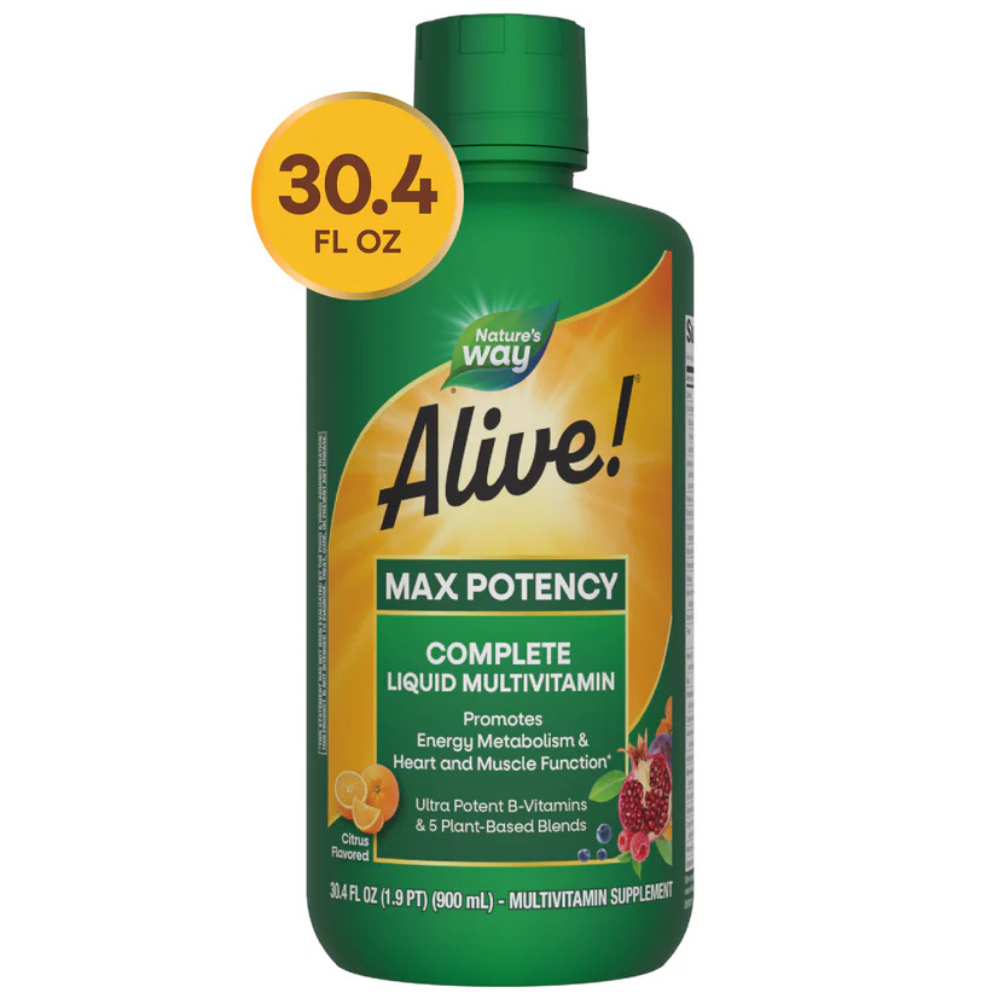 Alive! Max Potency Liquid Multivitamin