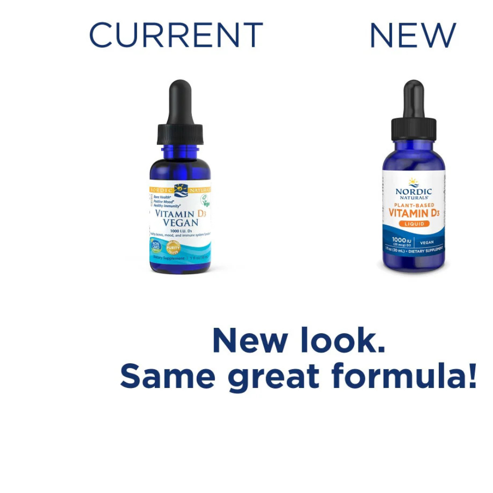 Plant-Based Vitamin D3 Liquid