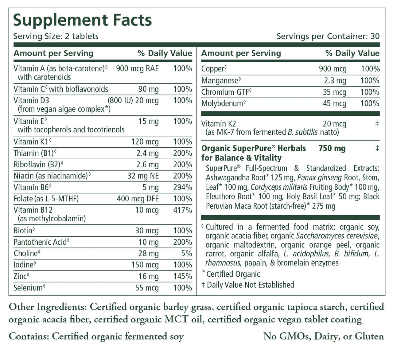 Vita-Min-Vitality for Men