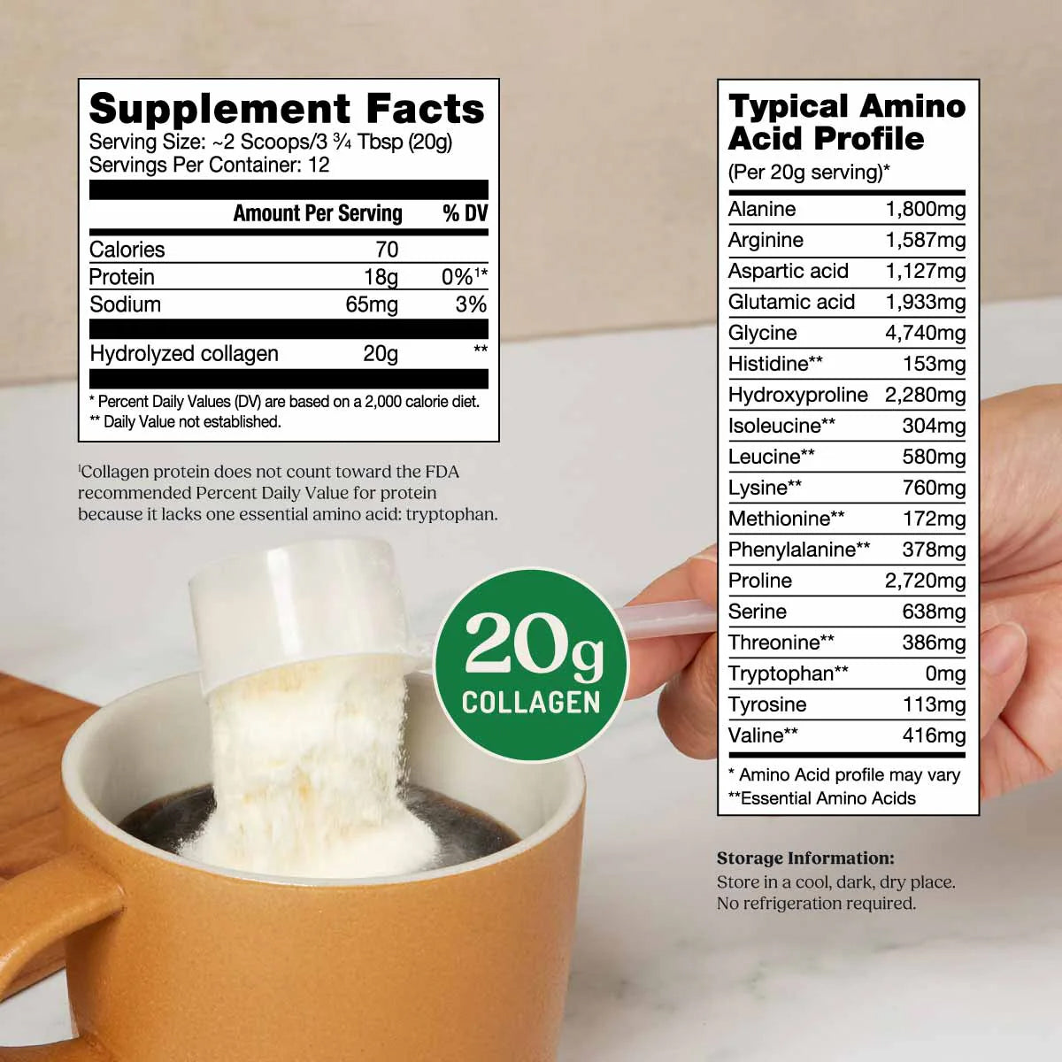 Collagen Peptides, Unflavored