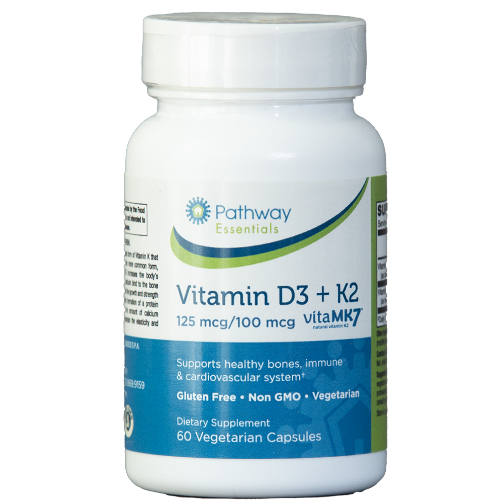 Vitamin D3 PLUS K2 125MCG