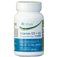 Thumbnail for Vitamin D3 PLUS K2 125MCG