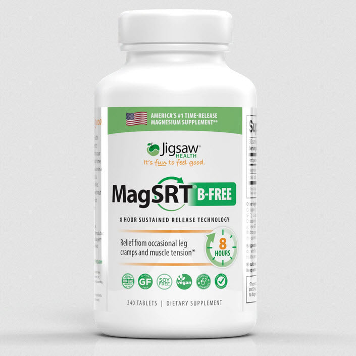 MagSRT B-Free, Magnesio de Liberación Prolongada,