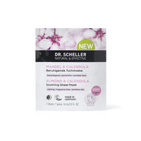 Thumbnail for Natural & Effective Almond & Calendula Soothing Sheet Mask- Dr. Scheller