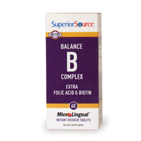 Thumbnail for Balance B Complex Extra Folic Acid 800 mcg & Biotin 600 mcg - My Village Green