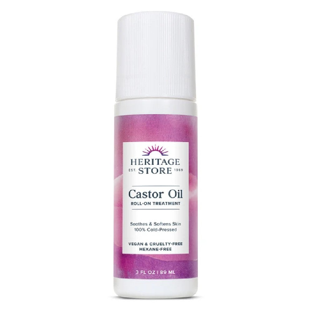 Aceite de ricino en roll-on