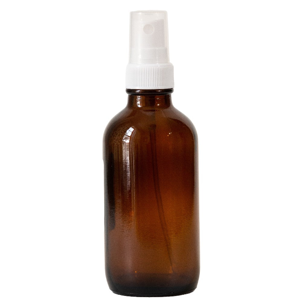 Botella de ámbar con pulverizador
